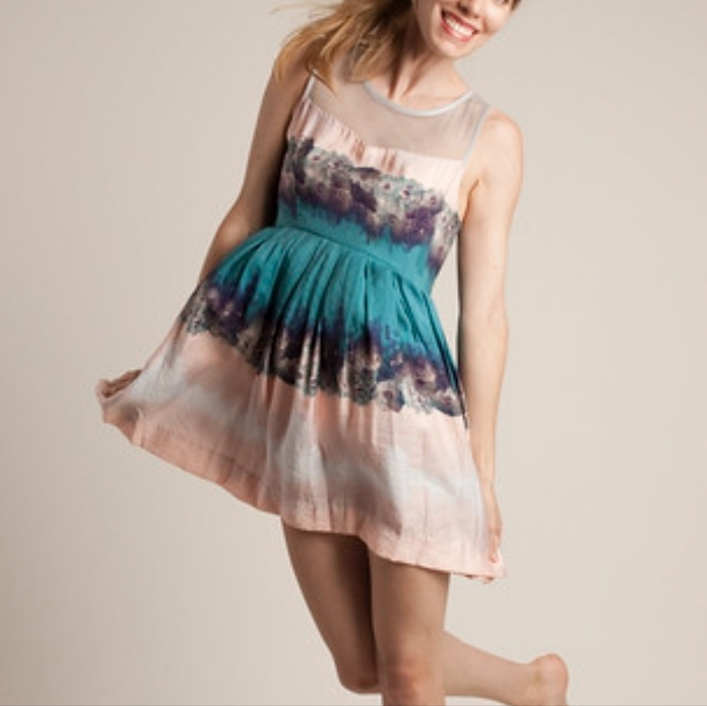 Kimchi Blue Mini Dress Mesh Size 8